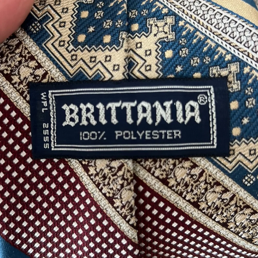 Brittania Polyester Mens Tie-54”